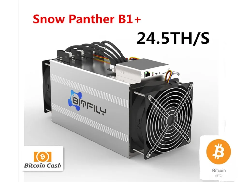 New Btc Asic Bitfily Miner Snow Pan!   ther B1 24 5th S 2 1kw With Official Psu Better Than Whatsminer M3 M3x M10 Antminer S9 - 